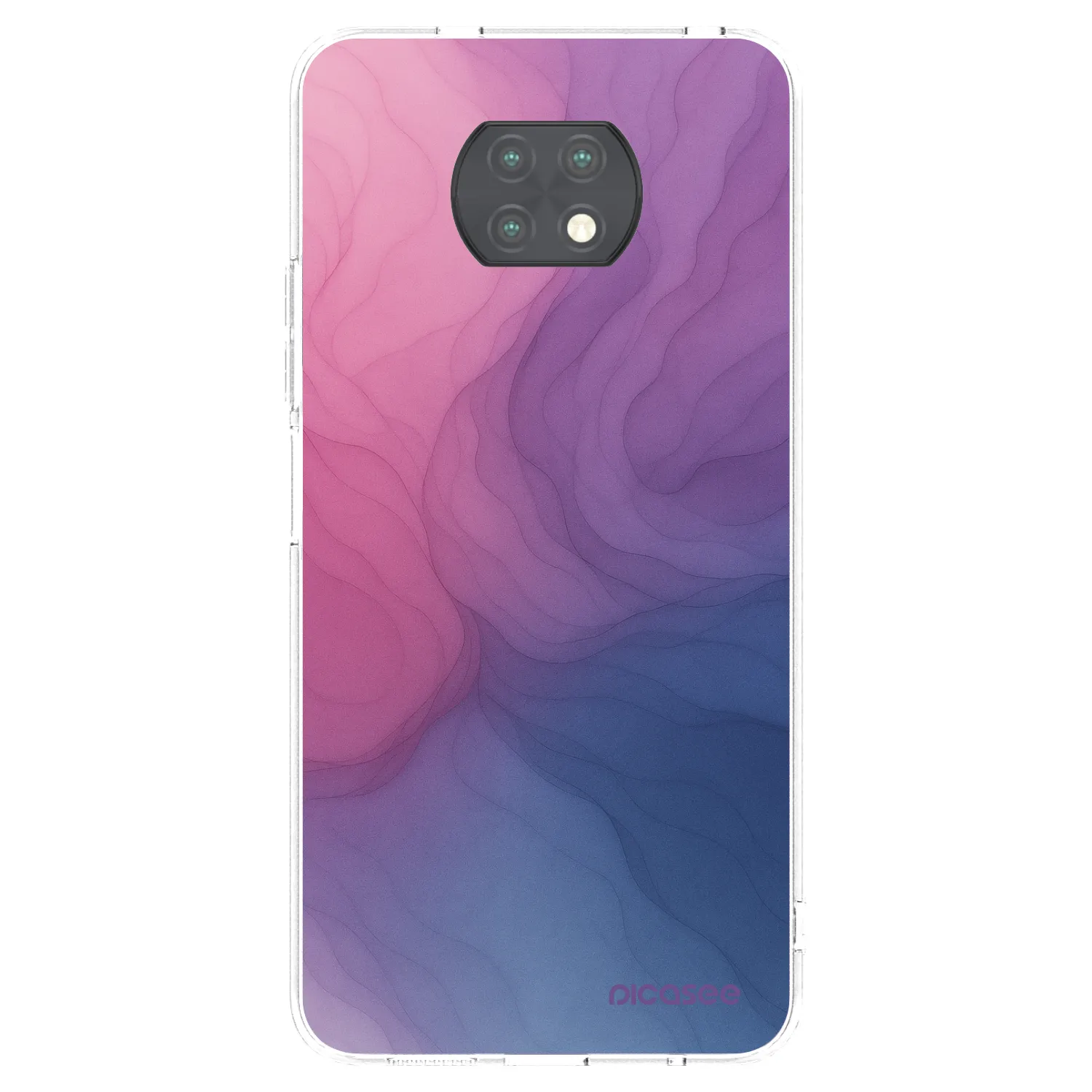 Picasee átlátszó szilikon tok az alábbi mobiltelefonokra Xiaomi Redmi Note 9T - Silk