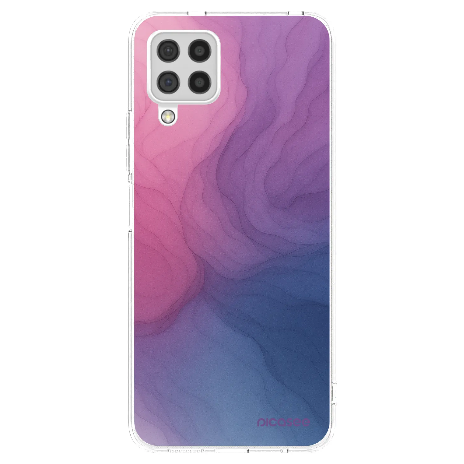 Picasee átlátszó szilikon tok az alábbi mobiltelefonokra Samsung Galaxy A22 A225F 4G - Silk