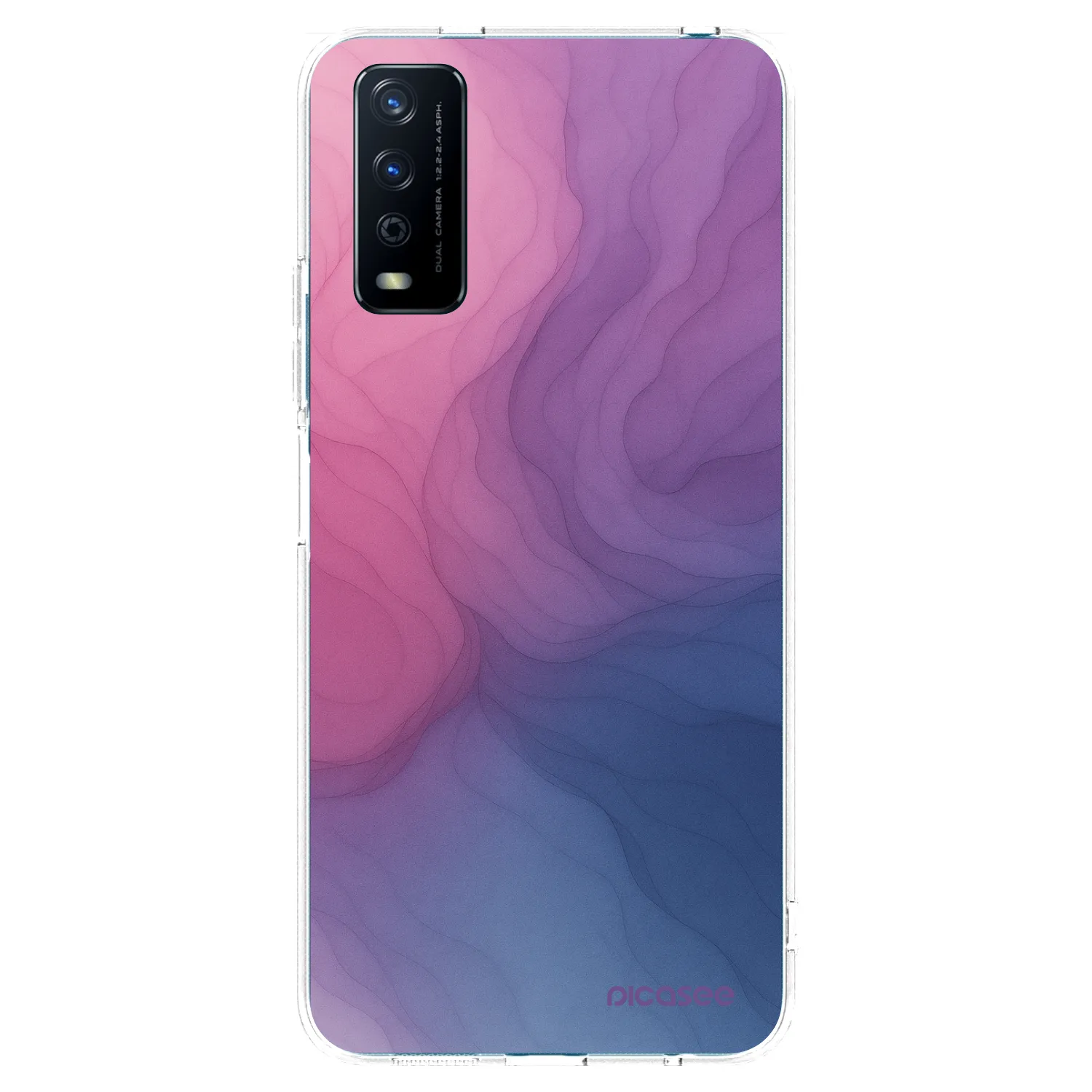 Picasee átlátszó szilikon tok az alábbi mobiltelefonokra Vivo Y11s - Silk