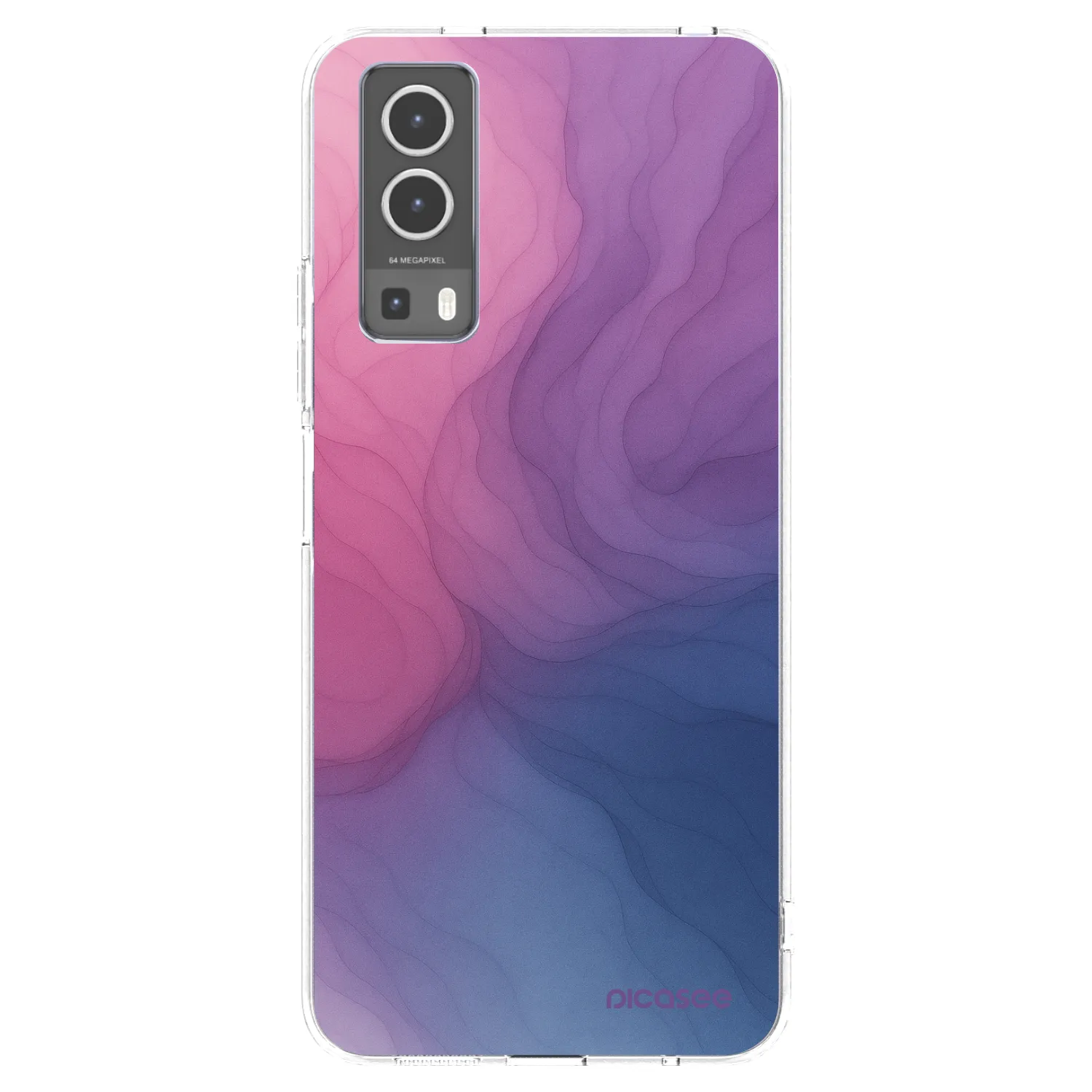 Picasee átlátszó szilikon tok az alábbi mobiltelefonokra Vivo Y72 5G - Silk