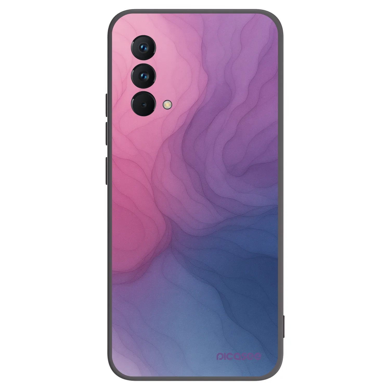 Picasee fekete szilikon tok az alábbi mobiltelefonokra Realme GT Master Edition 5G - Silk