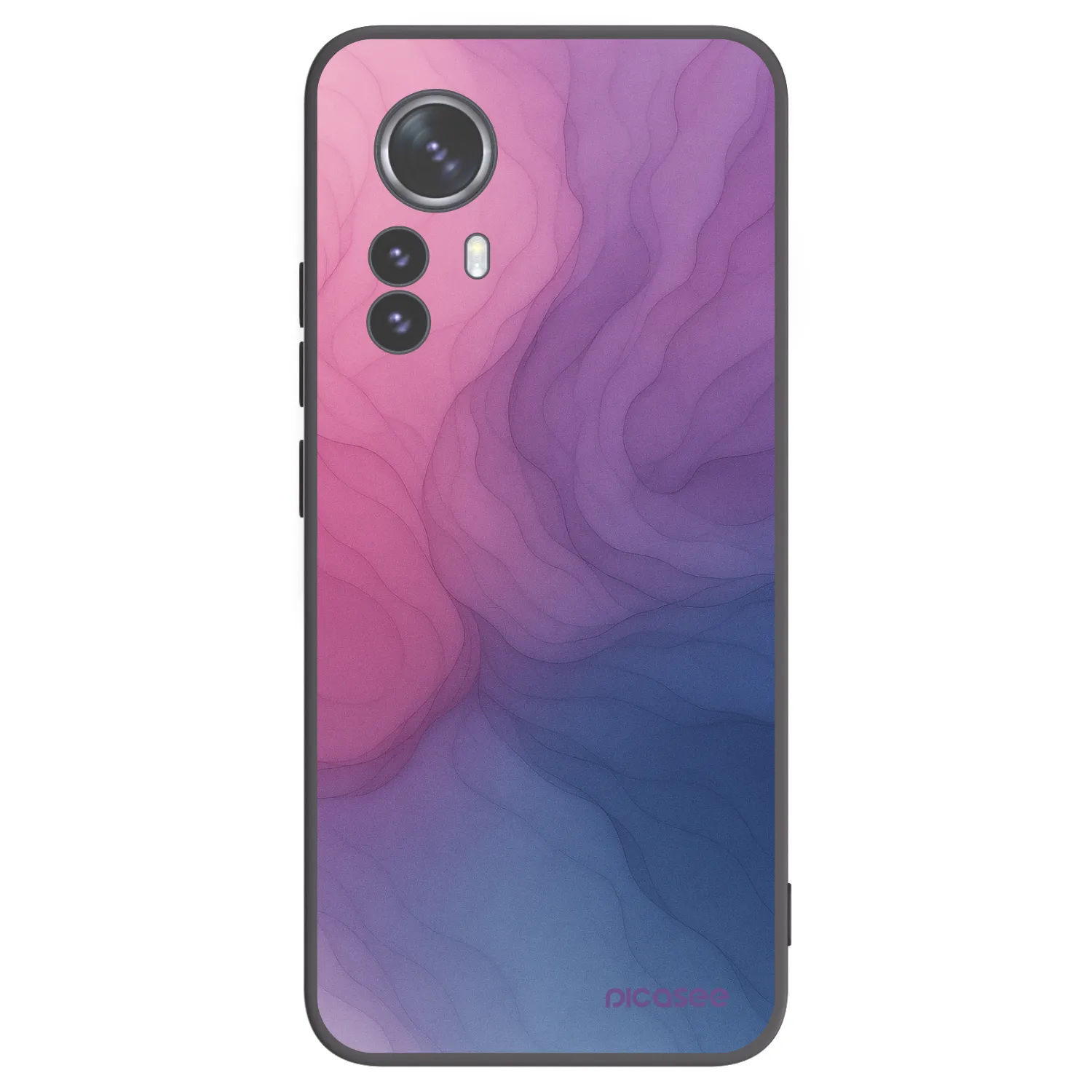 Picasee fekete szilikon tok az alábbi mobiltelefonokra Xiaomi 12 Pro - Silk