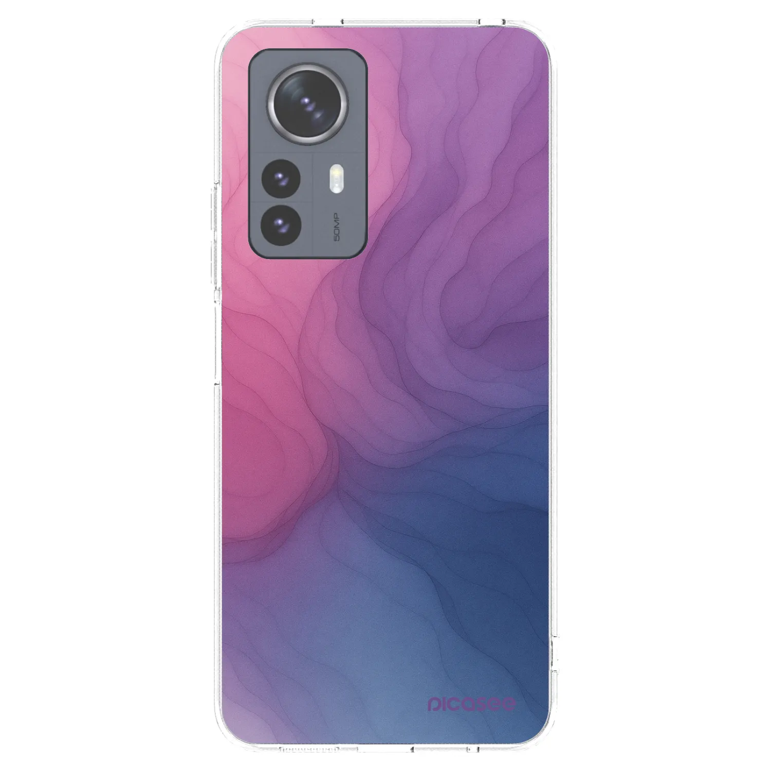 Picasee átlátszó szilikon tok az alábbi mobiltelefonokra Xiaomi 12 Pro - Silk