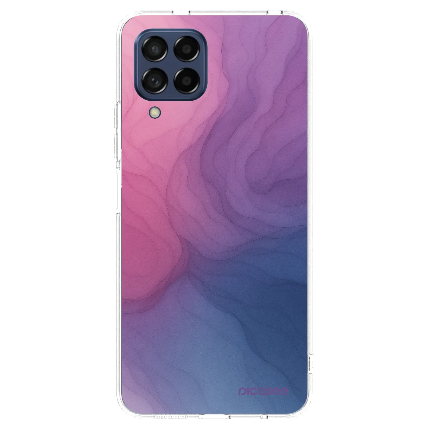 Picasee átlátszó szilikon tok az alábbi mobiltelefonokra Samsung Galaxy M53 5G - Silk