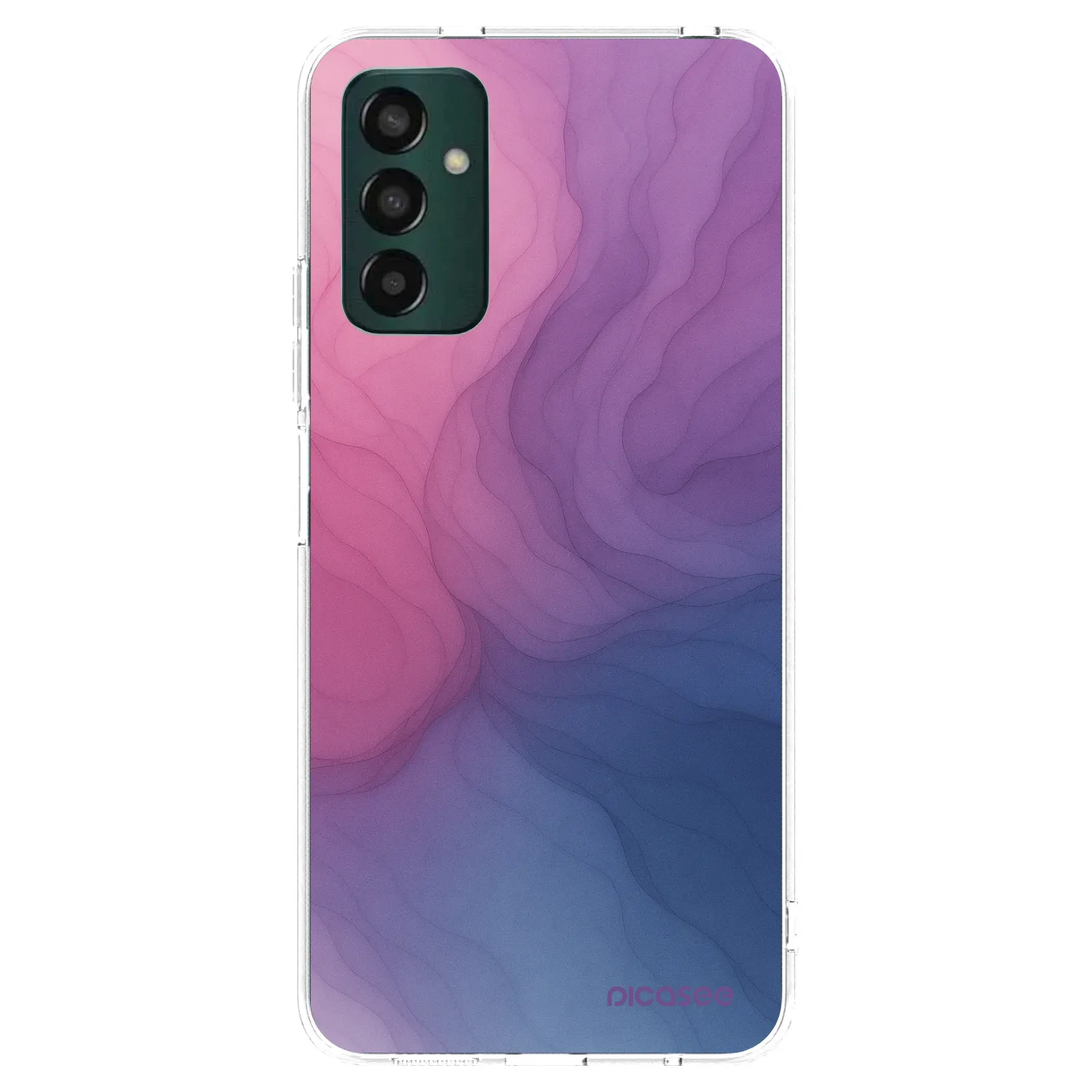 Picasee átlátszó szilikon tok az alábbi mobiltelefonokra Samsung Galaxy M13 M135F - Silk