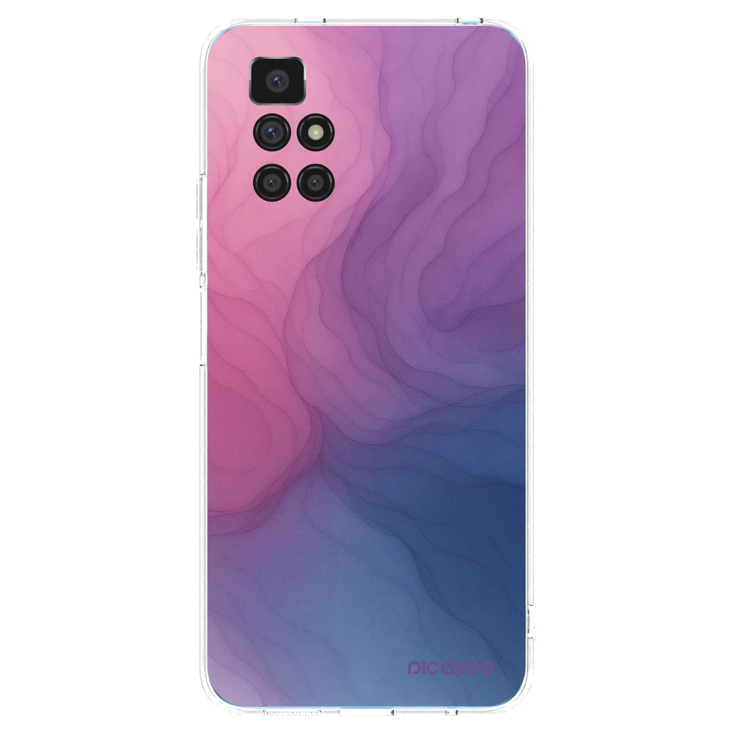 Picasee átlátszó szilikon tok az alábbi mobiltelefonokra Xiaomi Redmi 10 (2022) - Silk
