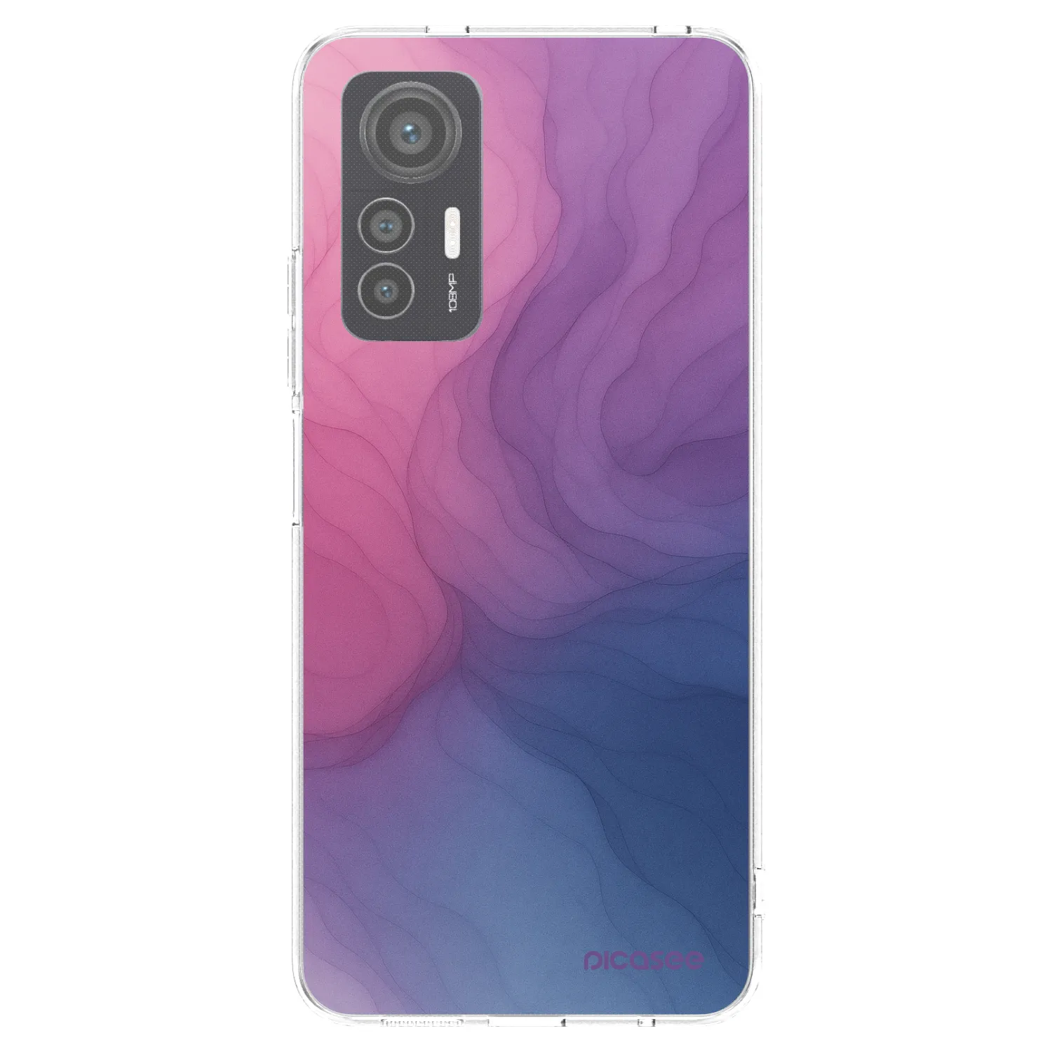 Picasee átlátszó szilikon tok az alábbi mobiltelefonokra Xiaomi 12 Lite - Silk