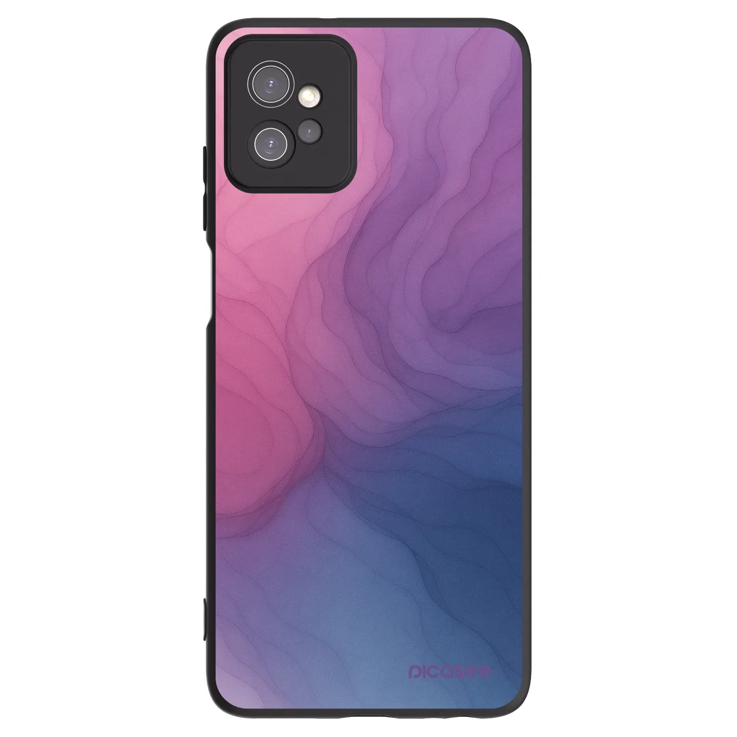 Picasee fekete szilikon tok az alábbi mobiltelefonokra Motorola Moto G32 - Silk
