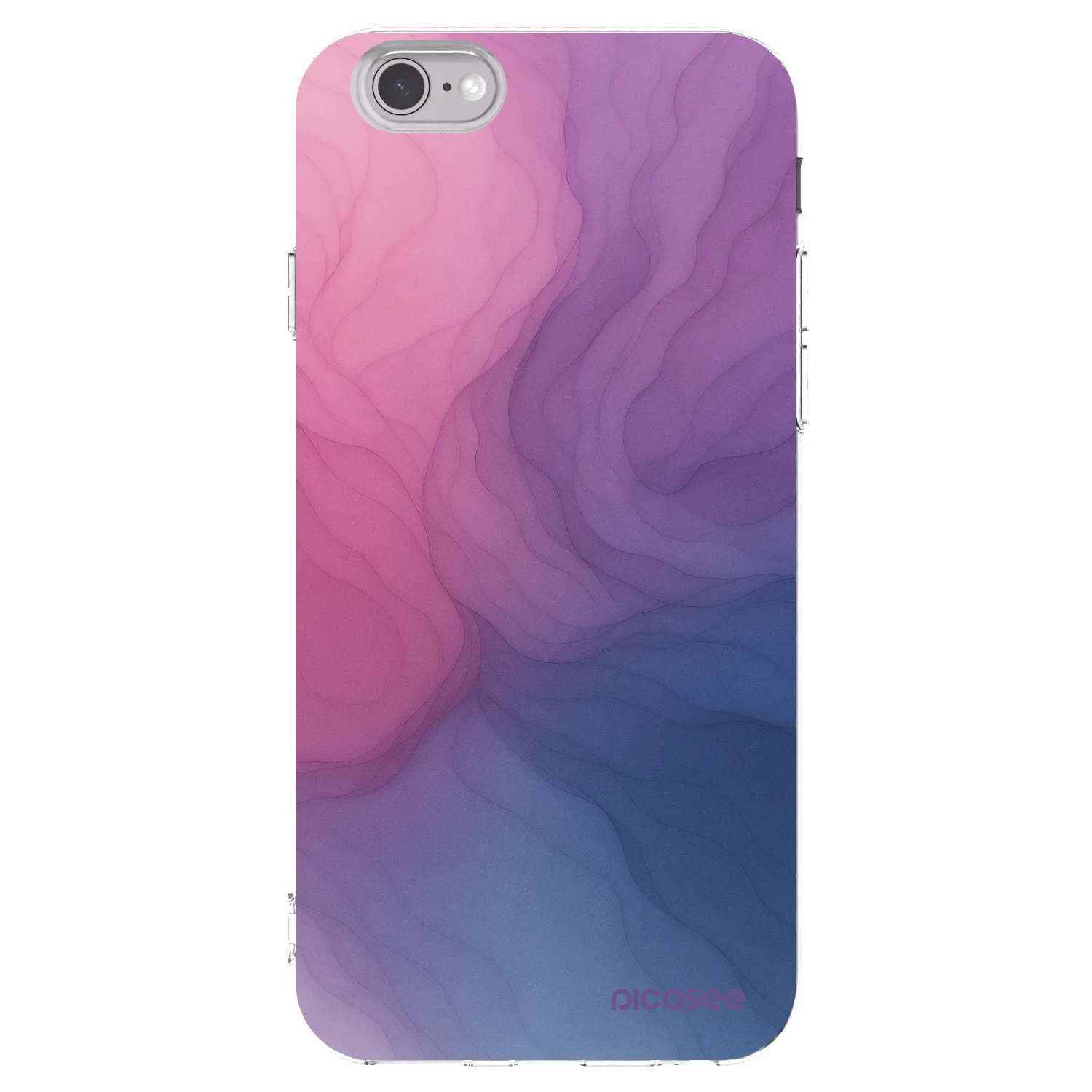Picasee átlátszó szilikon tok az alábbi mobiltelefonokra Apple iPhone 6/6S - Silk