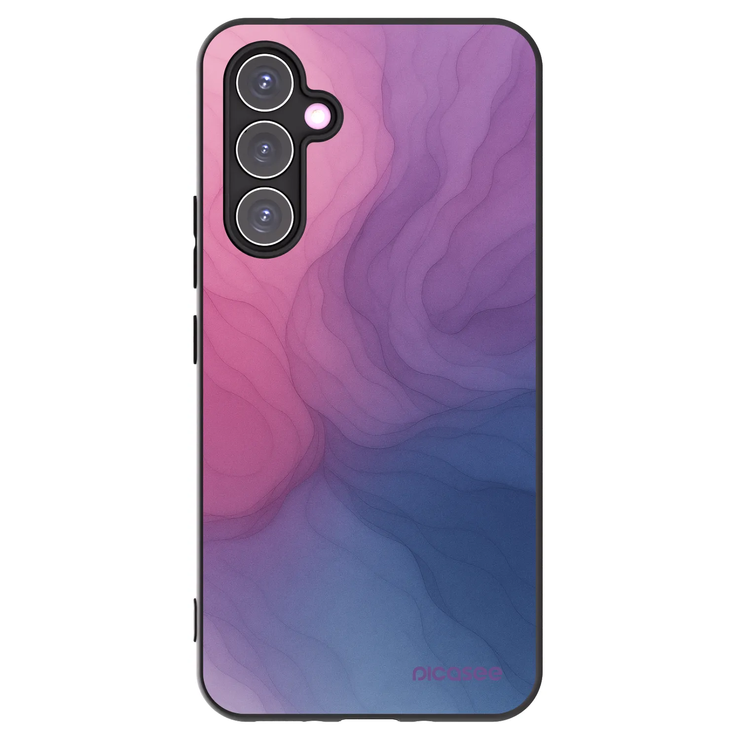 Picasee fekete szilikon tok az alábbi mobiltelefonokra Samsung Galaxy A54 5G A546B - Silk