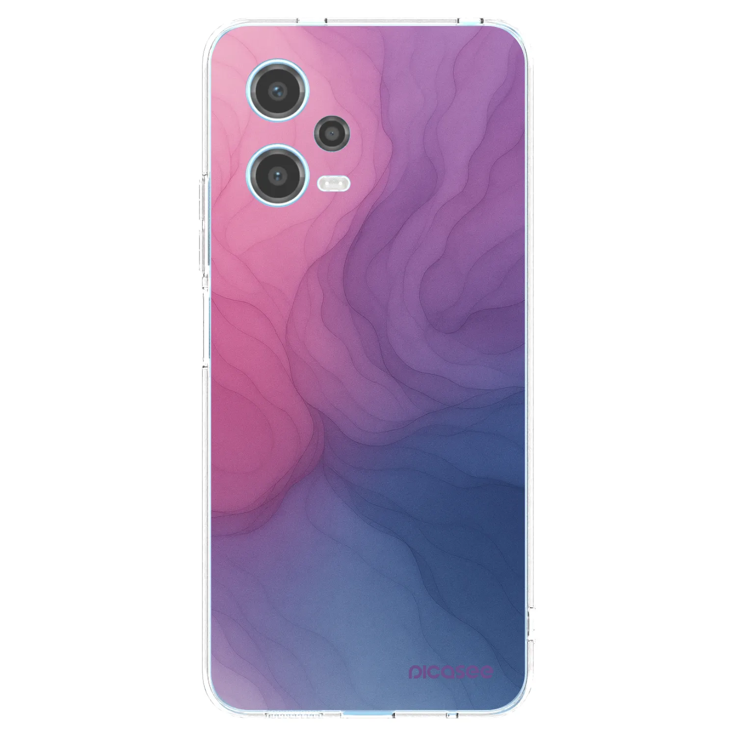 Picasee átlátszó szilikon tok az alábbi mobiltelefonokra Xiaomi Redmi Note 12 5G - Silk