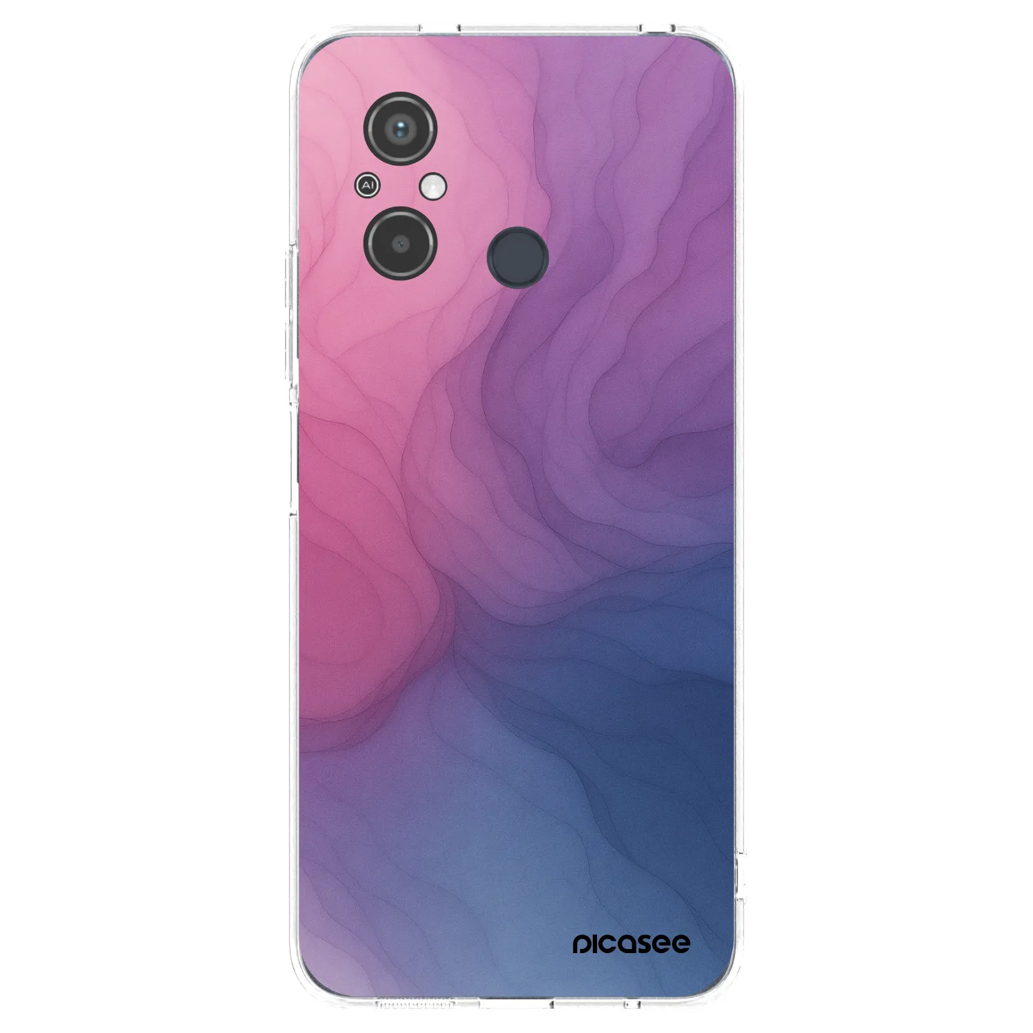 Picasee átlátszó szilikon tok az alábbi mobiltelefonokra Xiaomi Redmi 12C - Silk