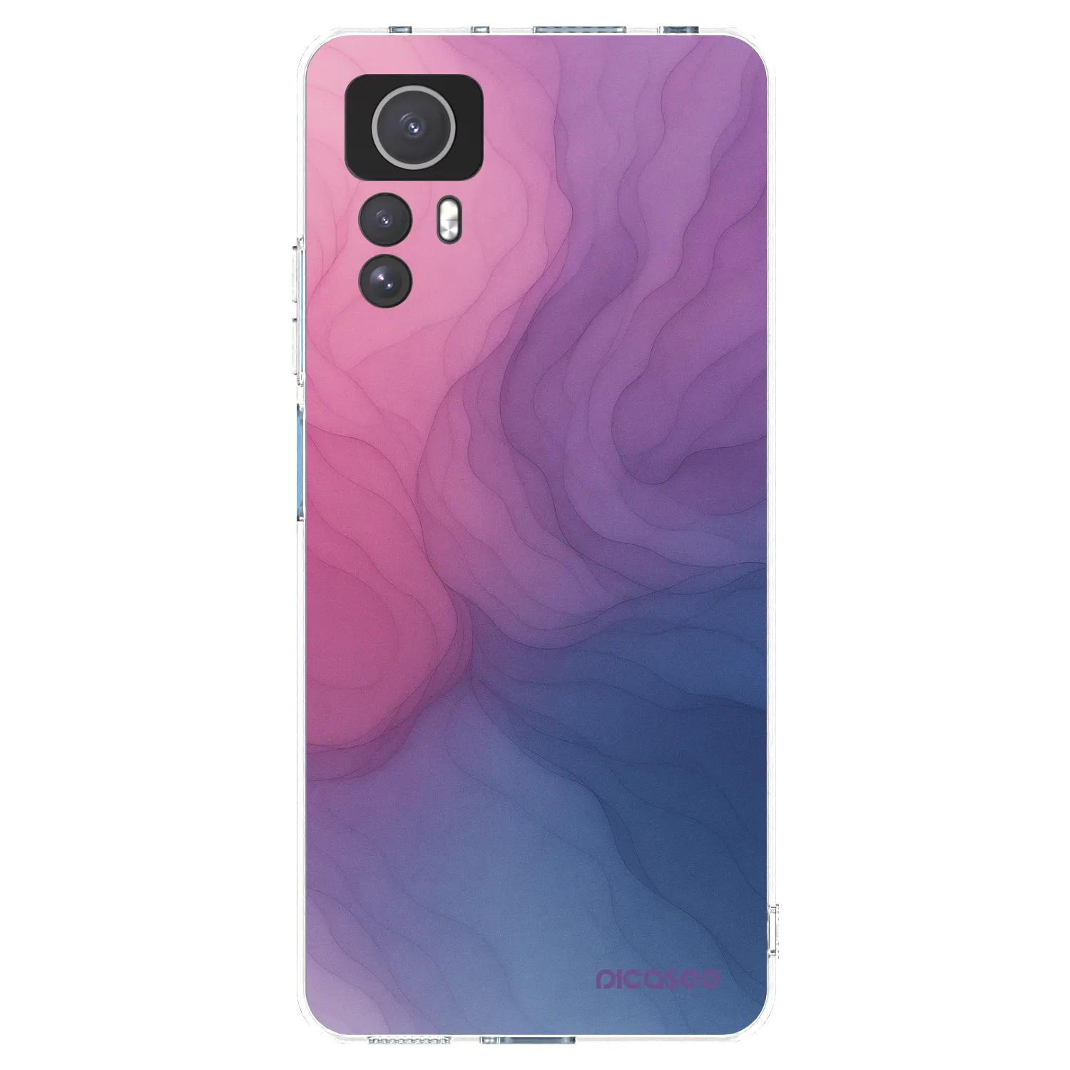 Picasee átlátszó szilikon tok az alábbi mobiltelefonokra Xiaomi Redmi Note 12S - Silk