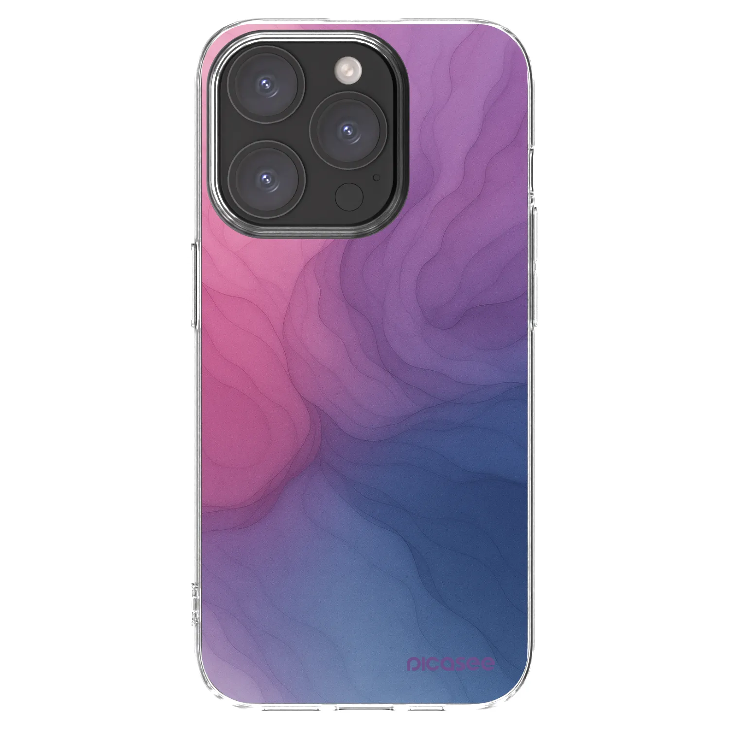 Picasee átlátszó szilikon tok az alábbi mobiltelefonokra Apple iPhone 15 Pro - Silk