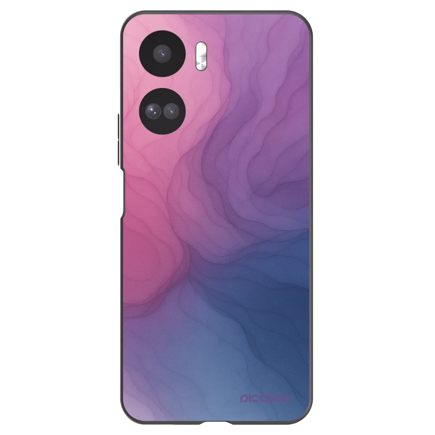 Picasee fekete szilikon tok az alábbi mobiltelefonokra Honor 90 Lite 5G - Silk