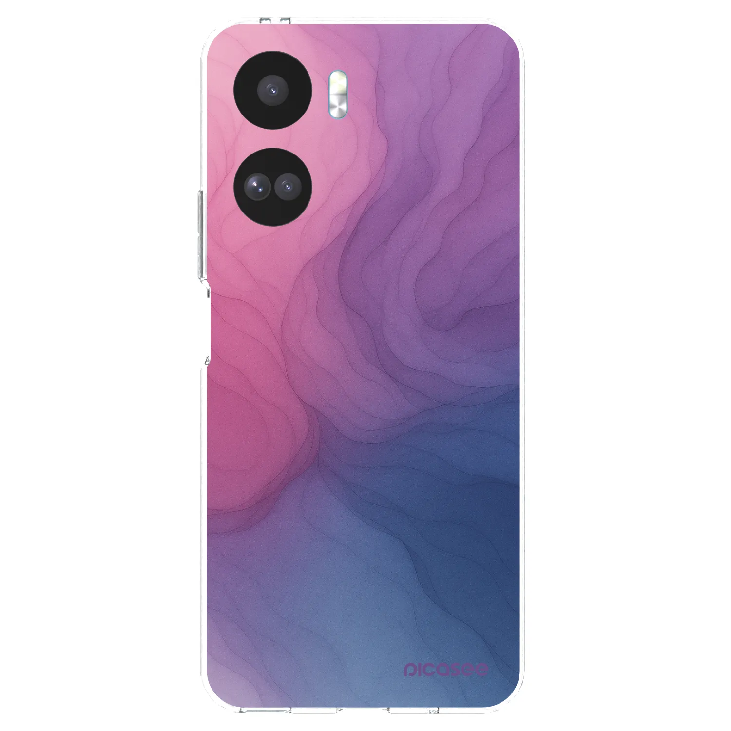 Picasee átlátszó szilikon tok az alábbi mobiltelefonokra Honor 90 Lite 5G - Silk