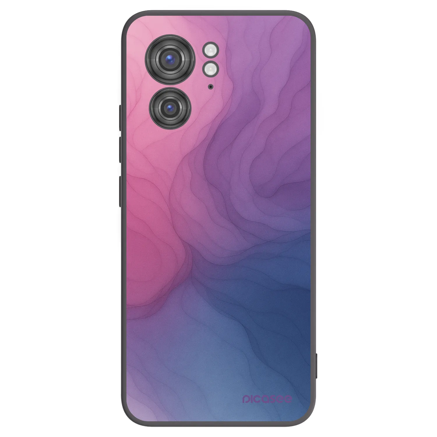 Picasee fekete szilikon tok az alábbi mobiltelefonokra Motorola Edge 40 - Silk