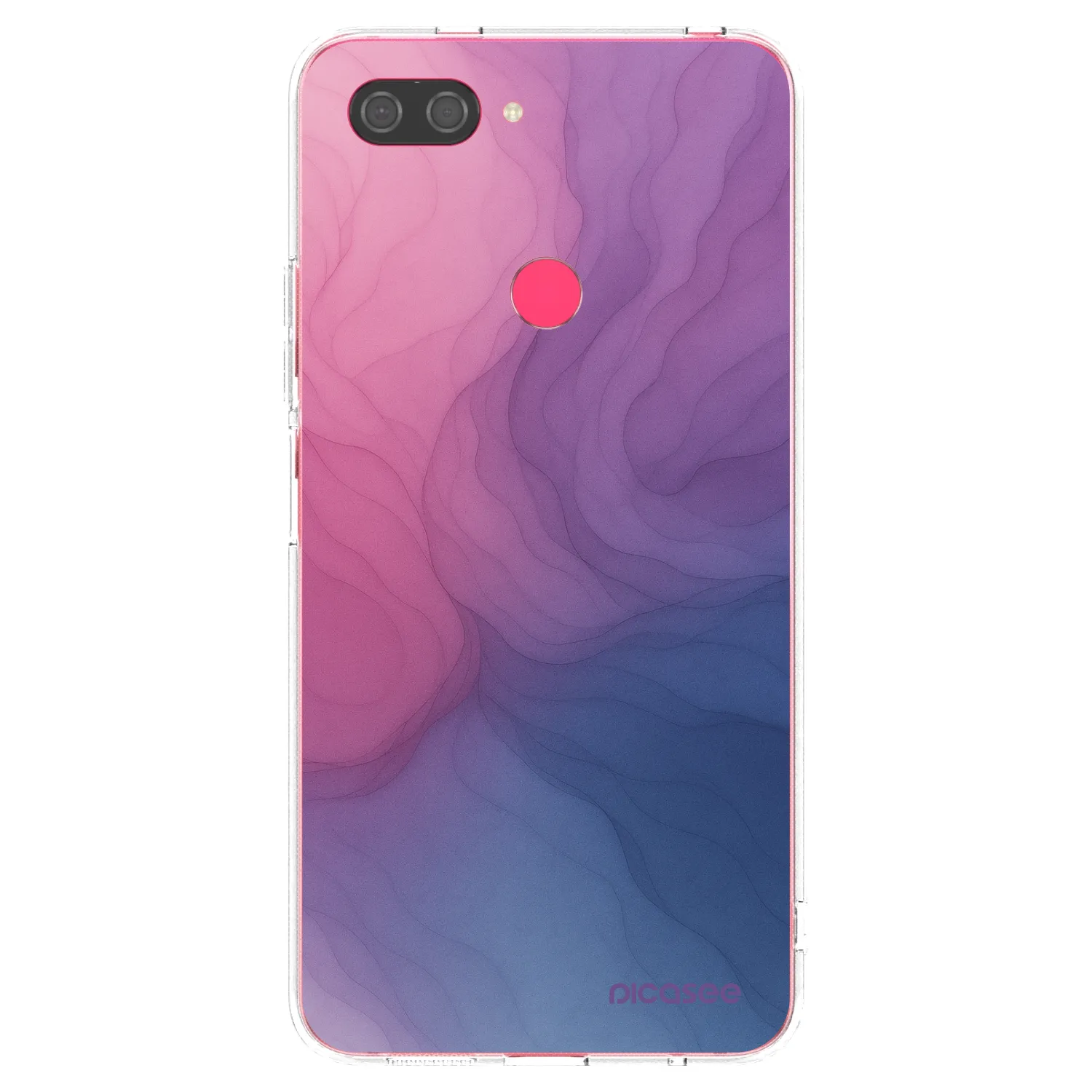 Picasee átlátszó szilikon tok az alábbi mobiltelefonokra Xiaomi Mi 8 Lite - Silk