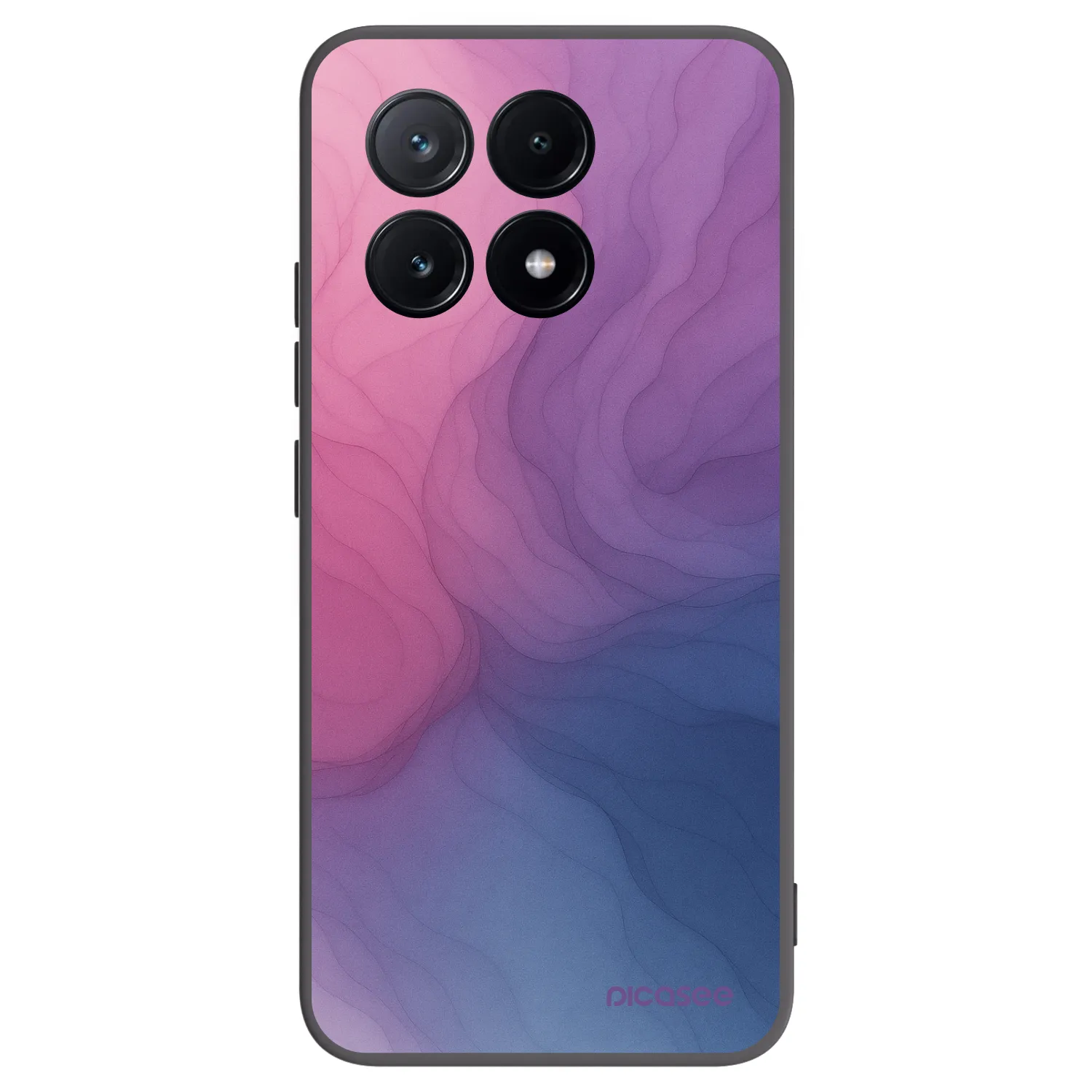 Picasee fekete szilikon tok az alábbi mobiltelefonokra Xiaomi Poco X6 Pro - Silk