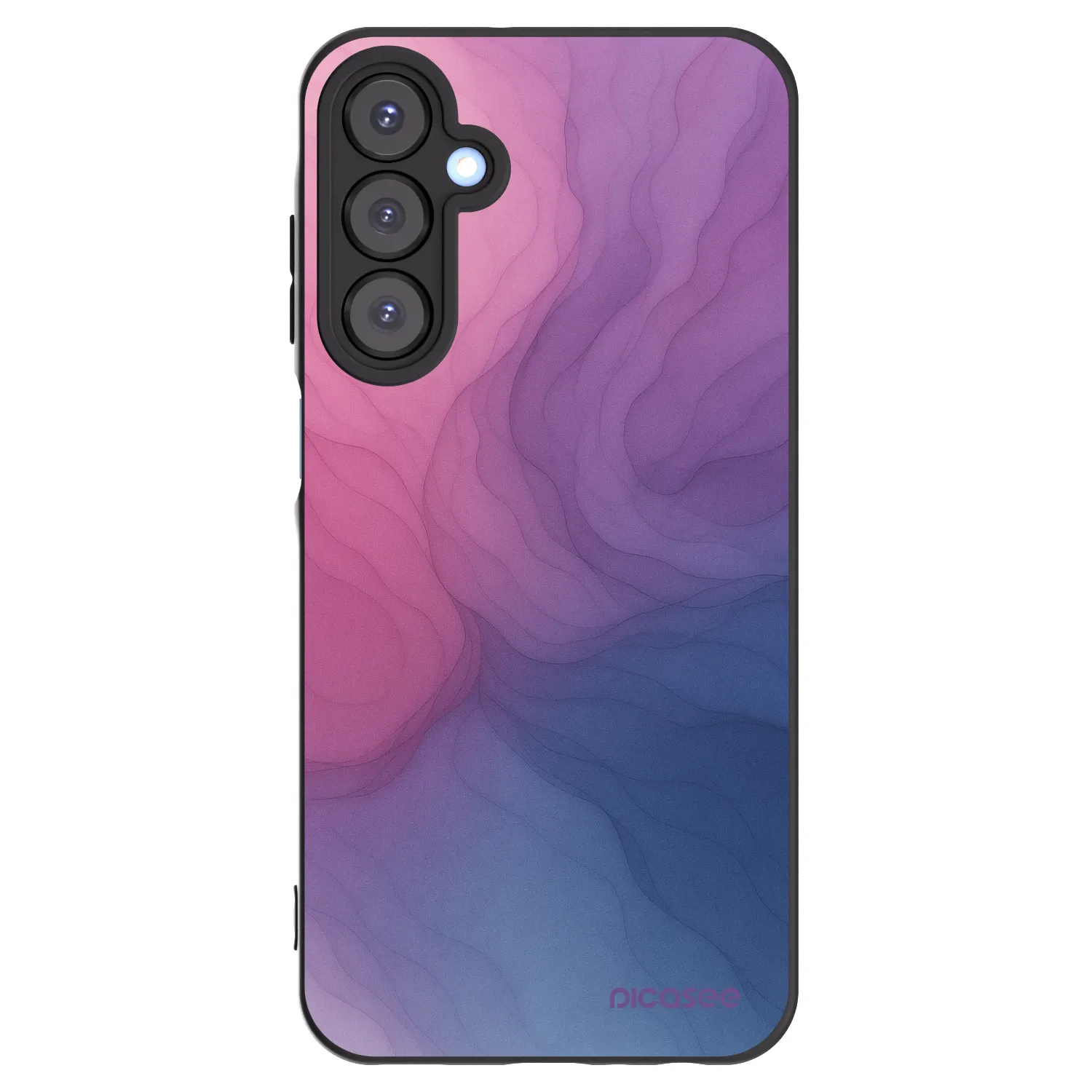 Picasee fekete szilikon tok az alábbi mobiltelefonokra Samsung Galaxy A25 A256B 5G - Silk