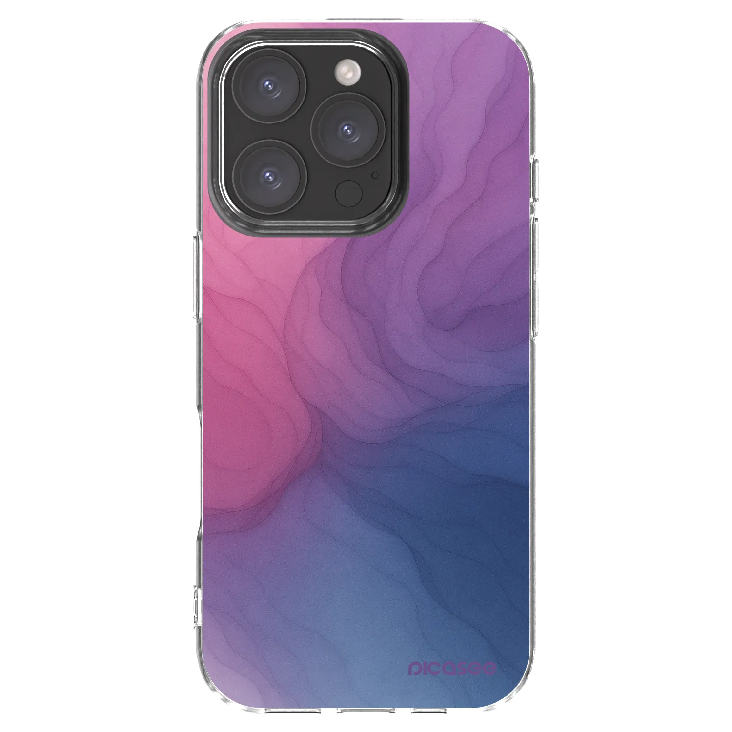 Picasee átlátszó szilikon tok az alábbi mobiltelefonokra Apple iPhone 16 Pro - Silk