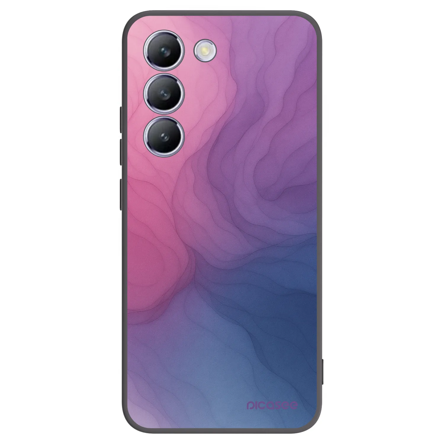 Picasee fekete szilikon tok az alábbi mobiltelefonokra Vivo V40 SE 5G - Silk