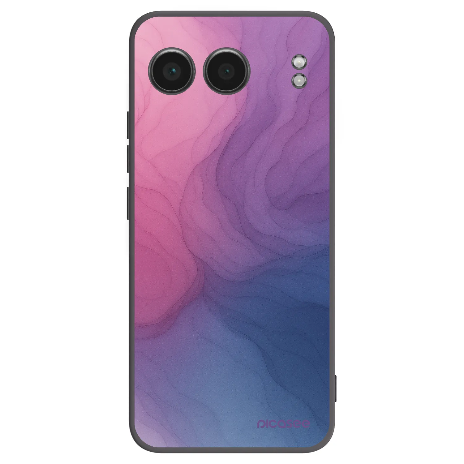Picasee fekete szilikon tok az alábbi mobiltelefonokra OnePlus Nord 4 - Silk