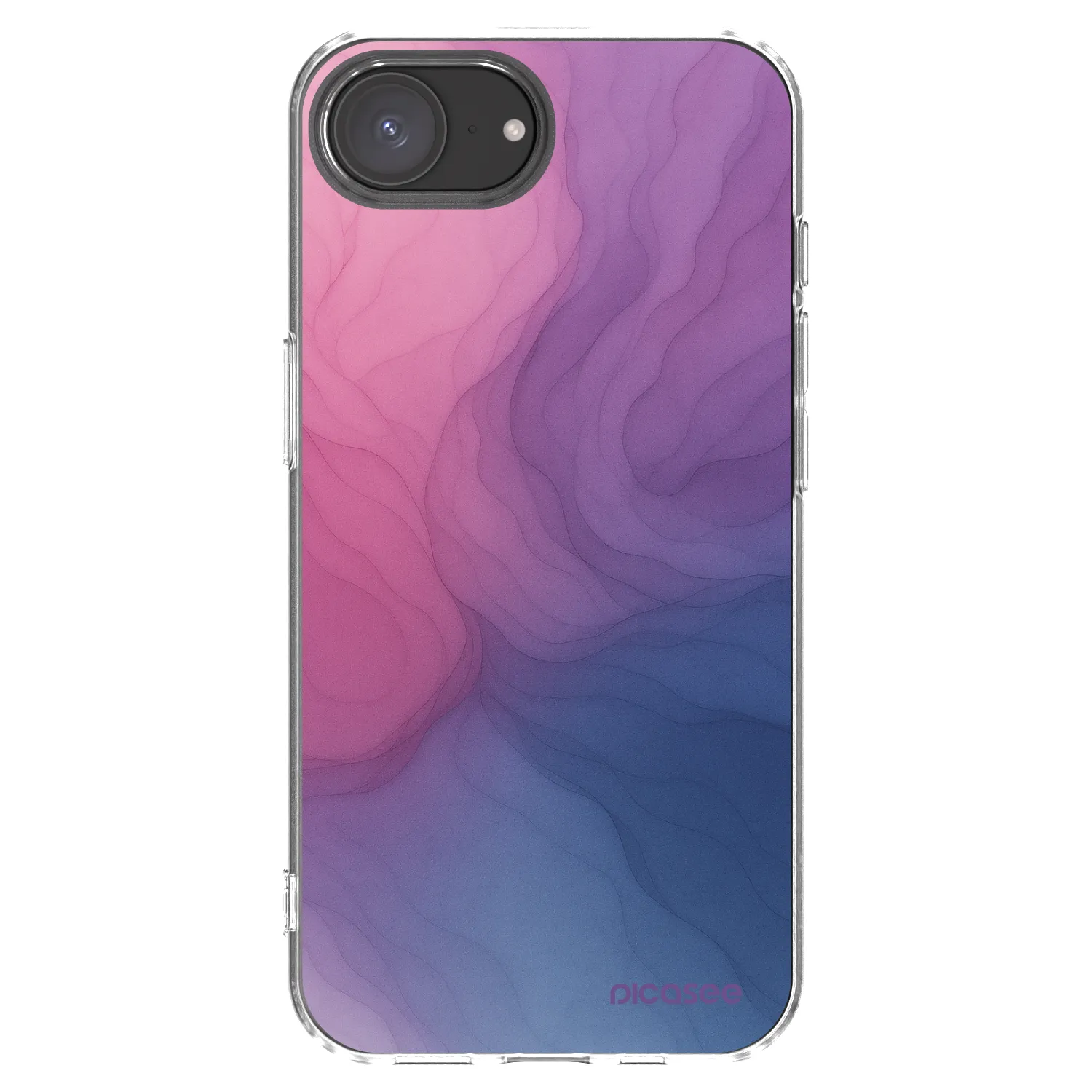 Picasee átlátszó szilikon tok az alábbi mobiltelefonokra Apple iPhone 16e - Silk