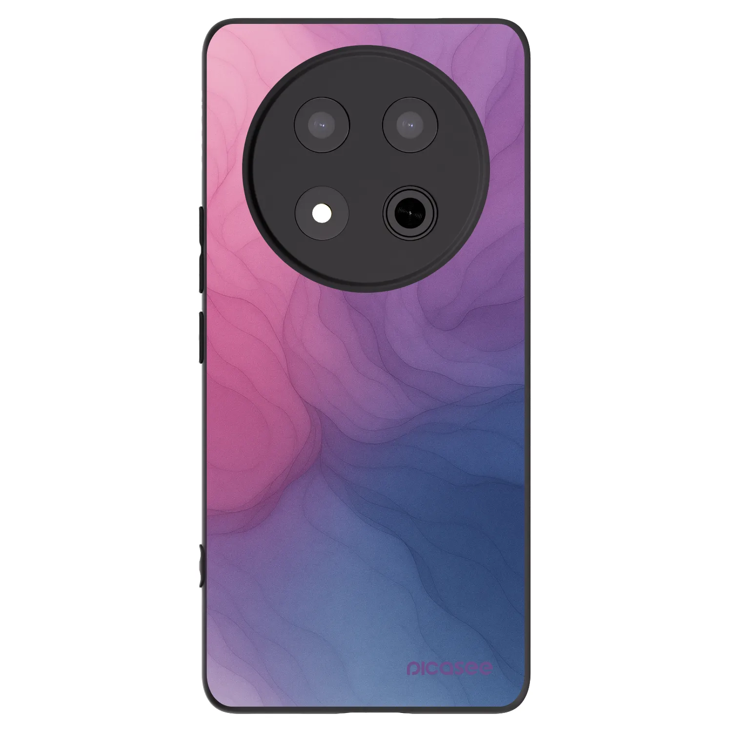 Picasee fekete szilikon tok az alábbi mobiltelefonokra Honor Magic7 Lite 5G - Silk
