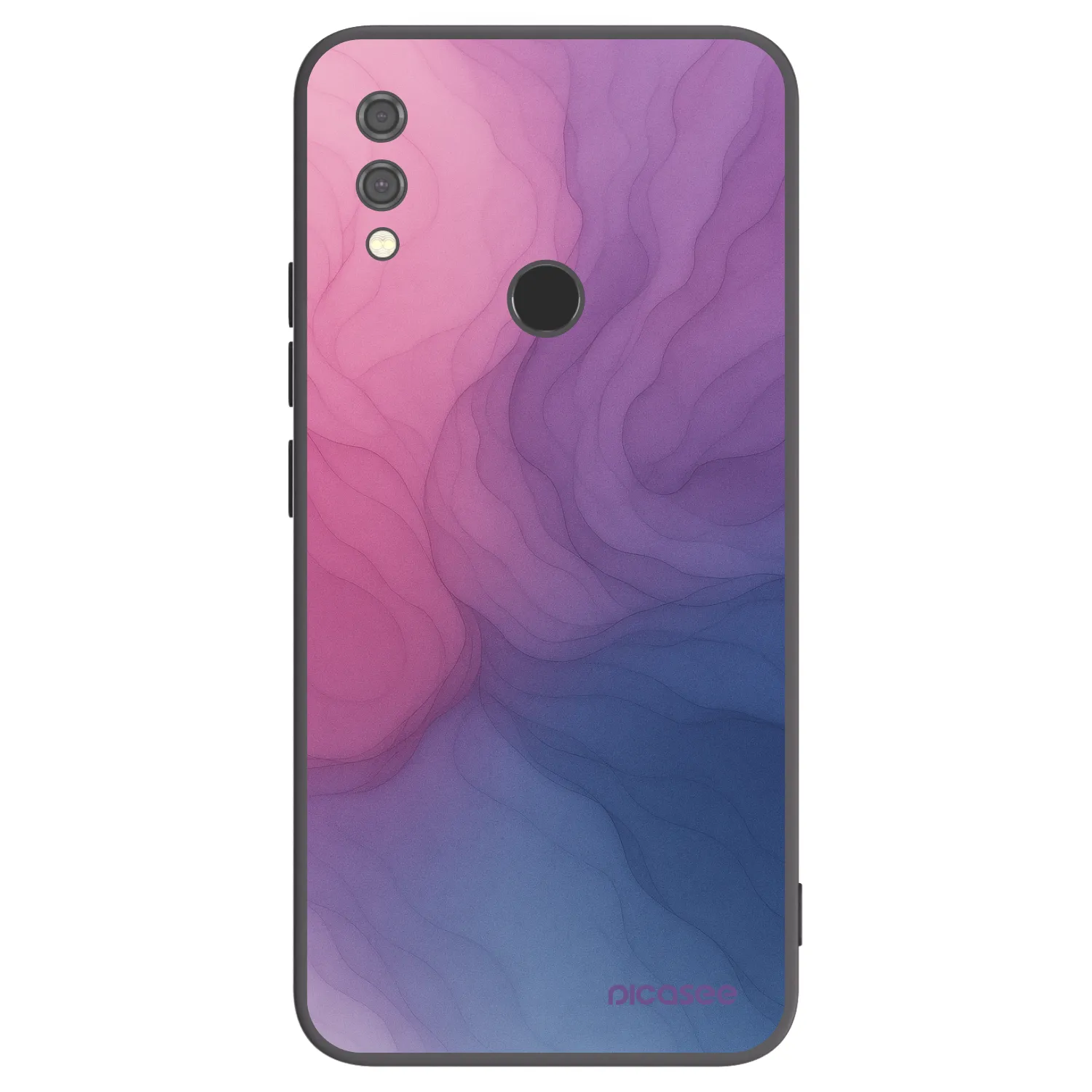 Picasee fekete szilikon tok az alábbi mobiltelefonokra Xiaomi Redmi Note 7 - Silk