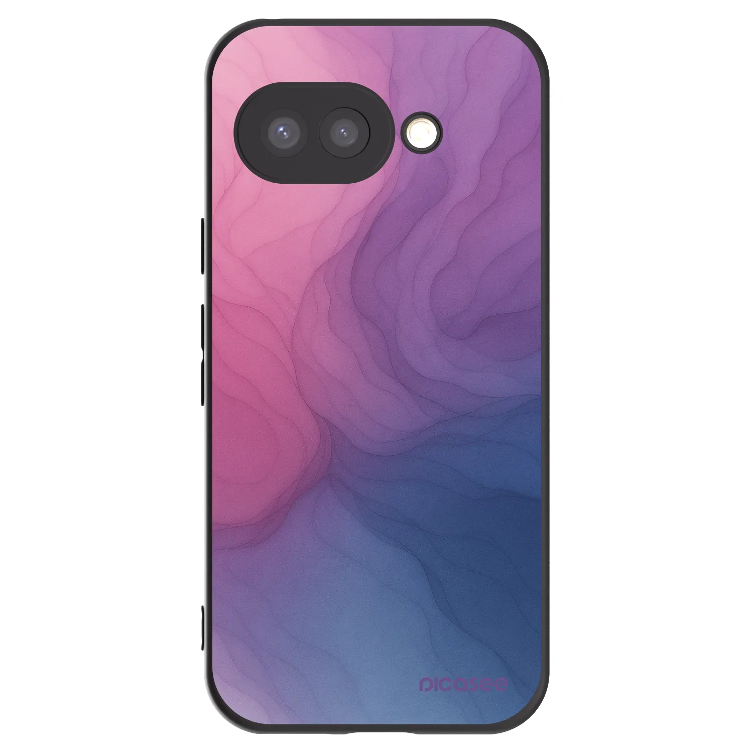 Picasee fekete szilikon tok az alábbi mobiltelefonokra Google Pixel 9a - Silk