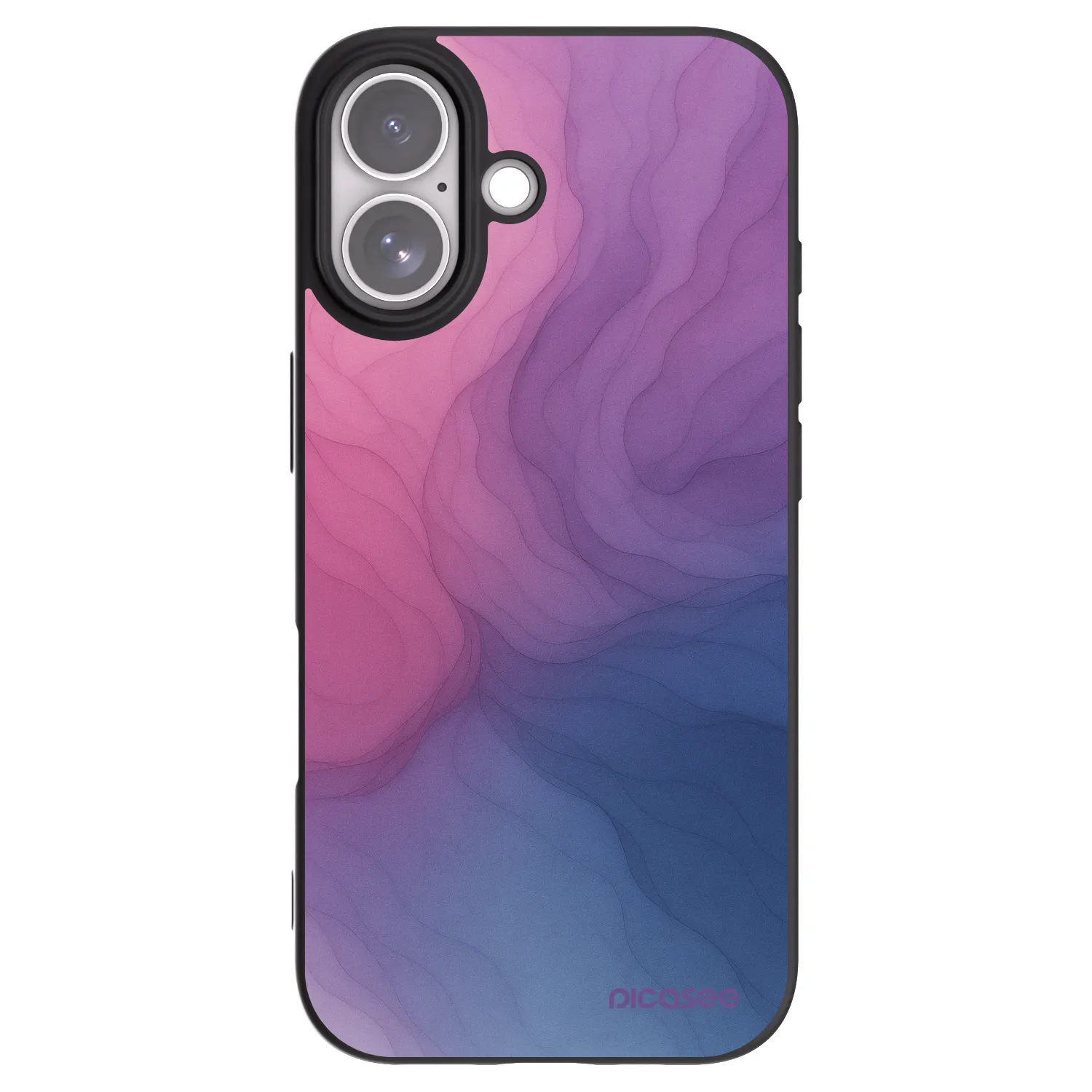 Picasee fekete szilikon tok az alábbi mobiltelefonokra Apple iPhone 17 - Silk