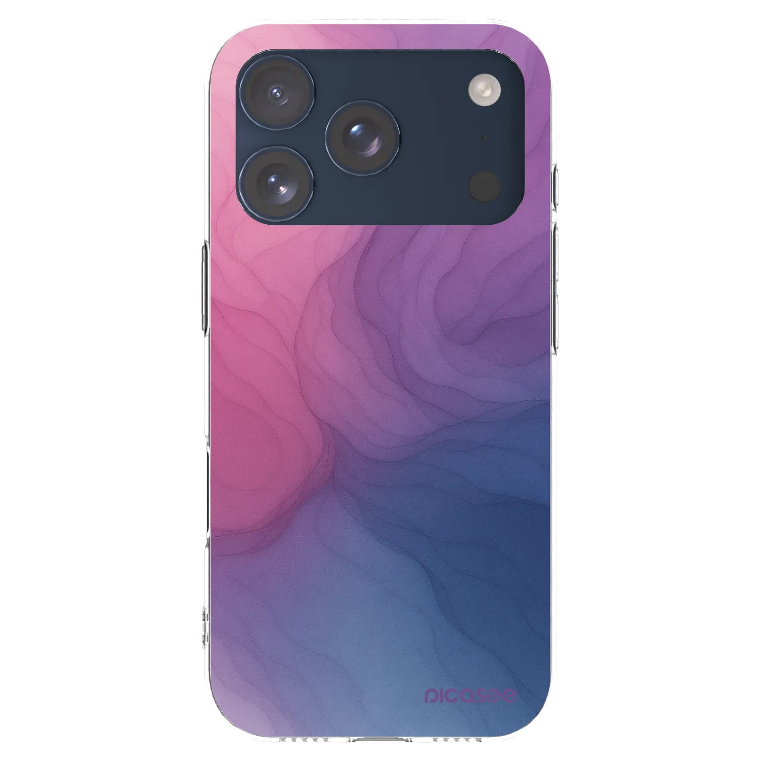 Picasee átlátszó szilikon tok az alábbi mobiltelefonokra Apple iPhone 17 Pro - Silk