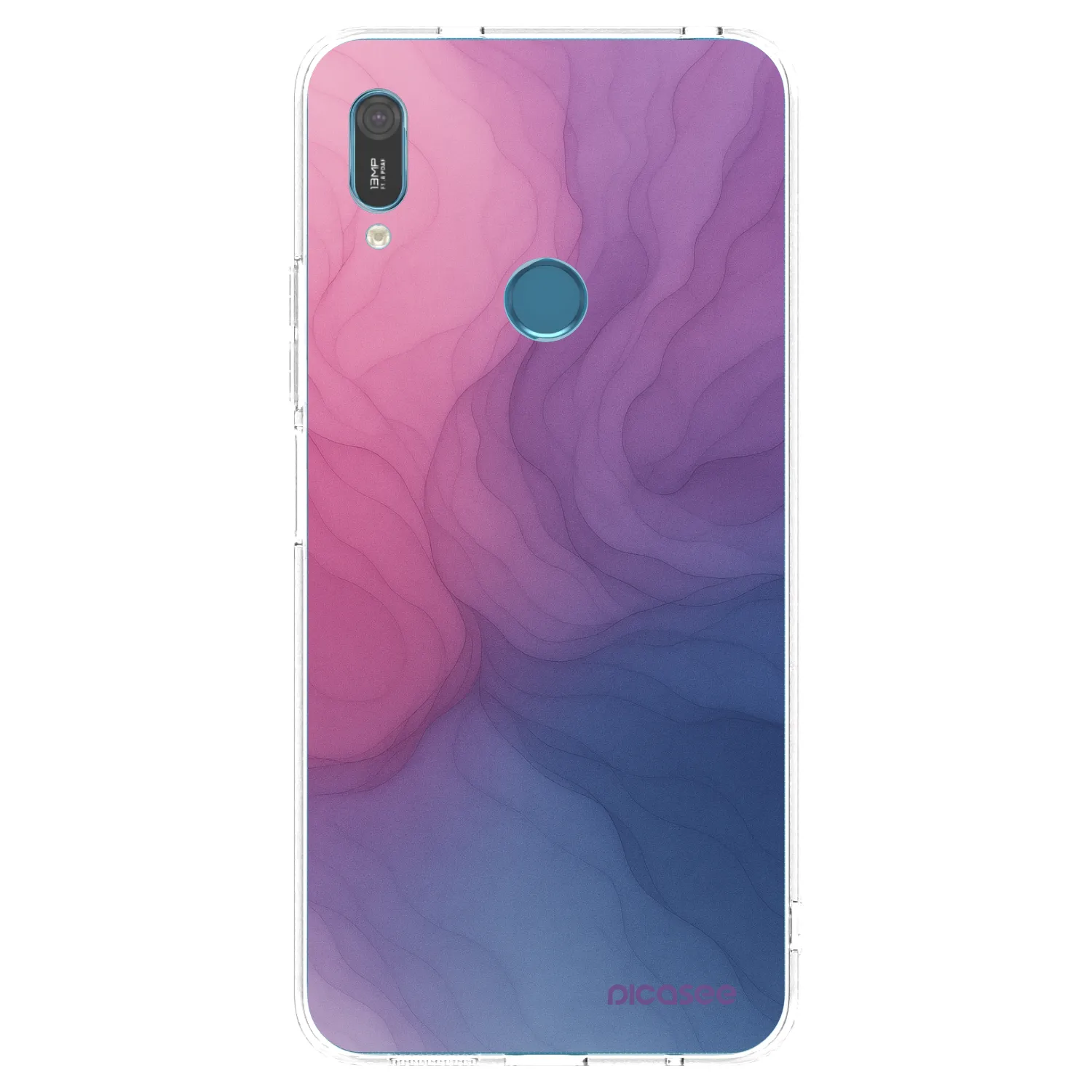 Picasee átlátszó szilikon tok az alábbi mobiltelefonokra Huawei Y6 2019 - Silk