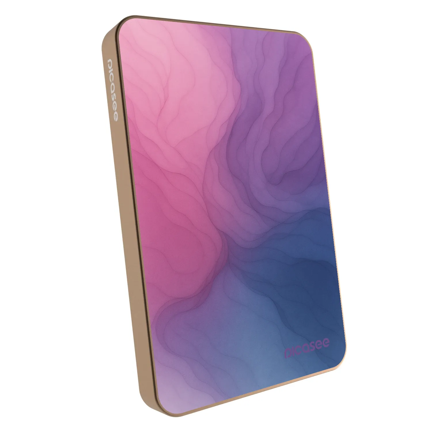 Picasee Powerbank MagSafe 5 000 mAh Aranysárga - Silk