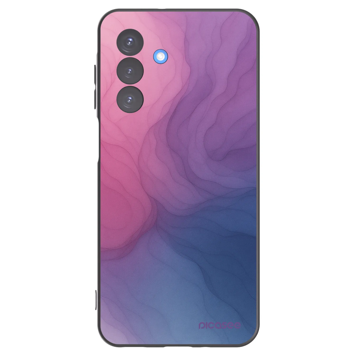 Picasee fekete szilikon tok az alábbi mobiltelefonokra Samsung Galaxy A17 5G - Silk