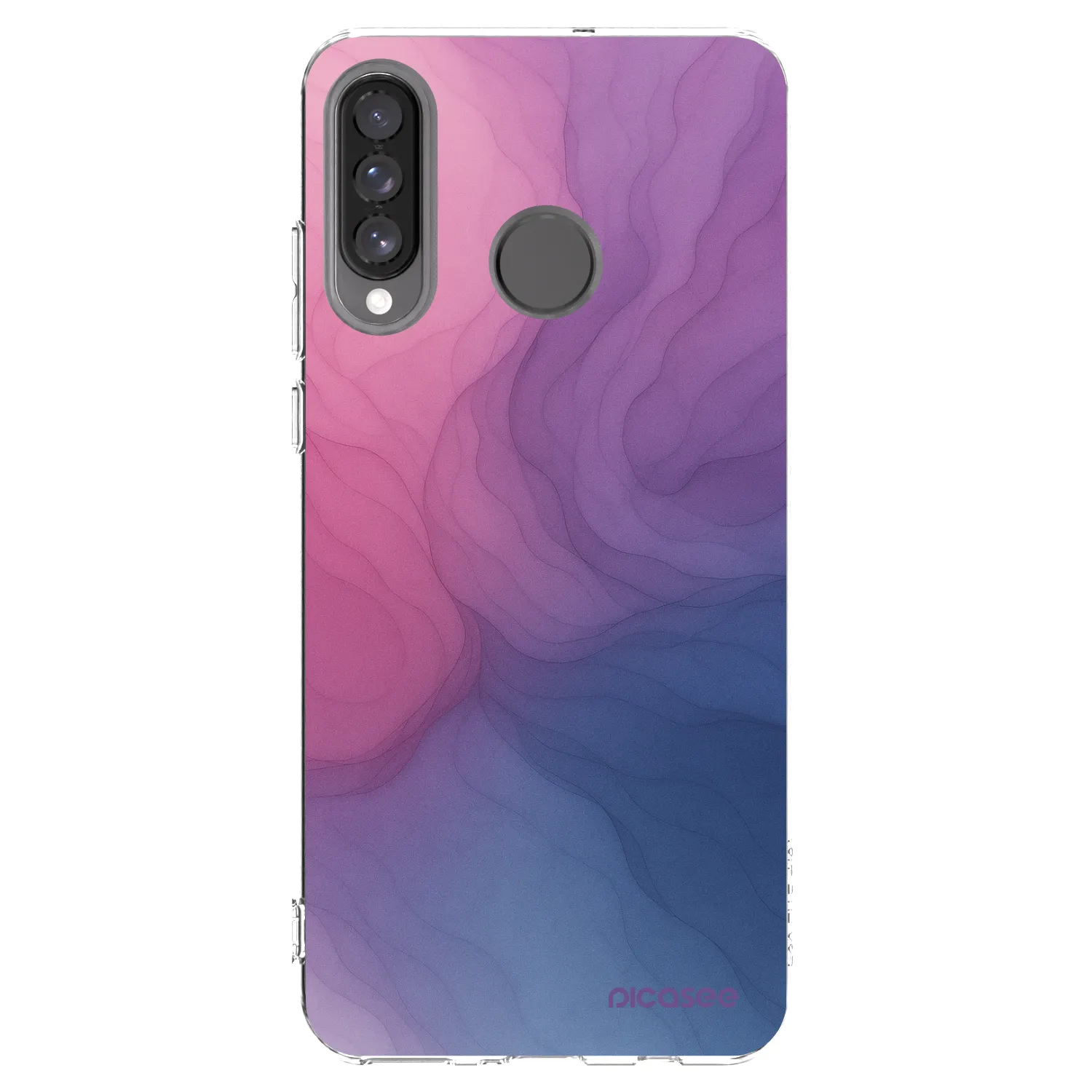 Picasee átlátszó szilikon tok az alábbi mobiltelefonokra Huawei P30 Lite - Silk