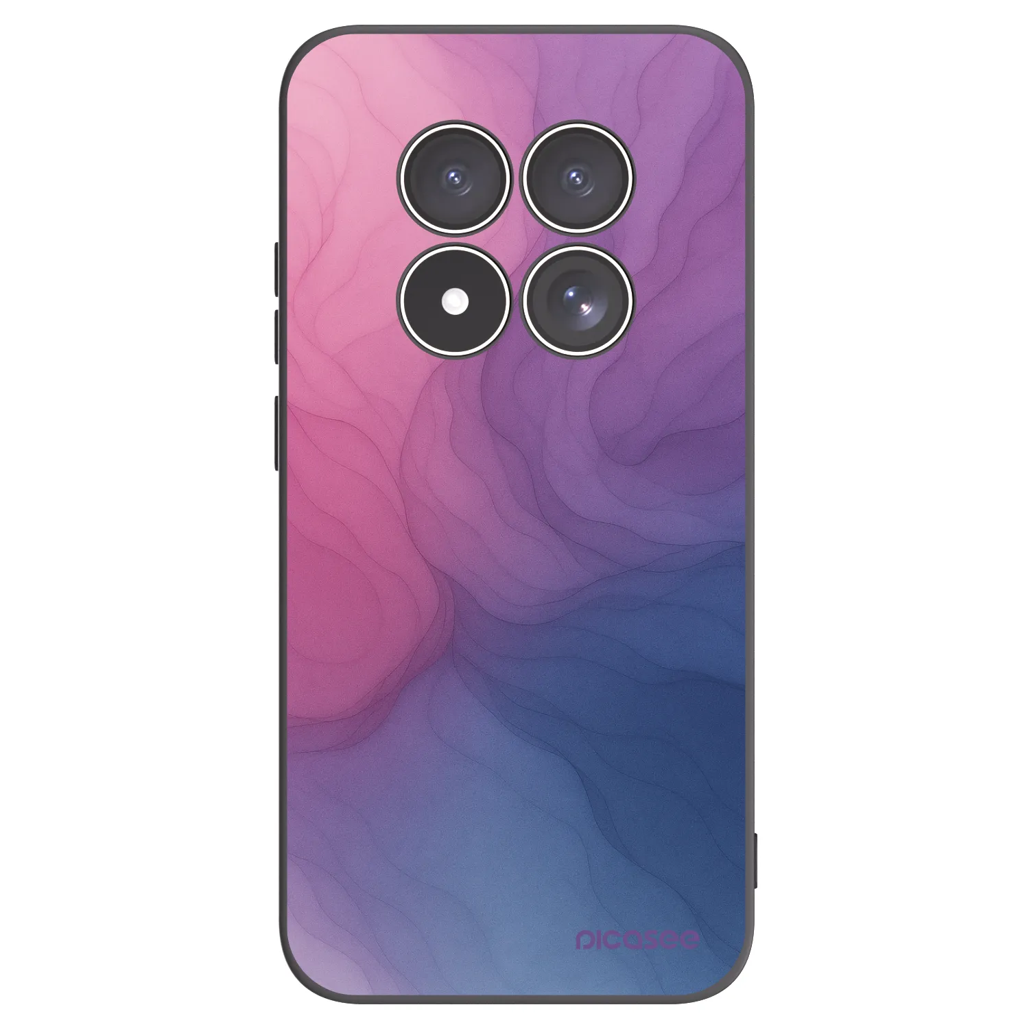 Picasee fekete szilikon tok az alábbi mobiltelefonokra Xiaomi Redmi Note 15 Pro 5G - Silk