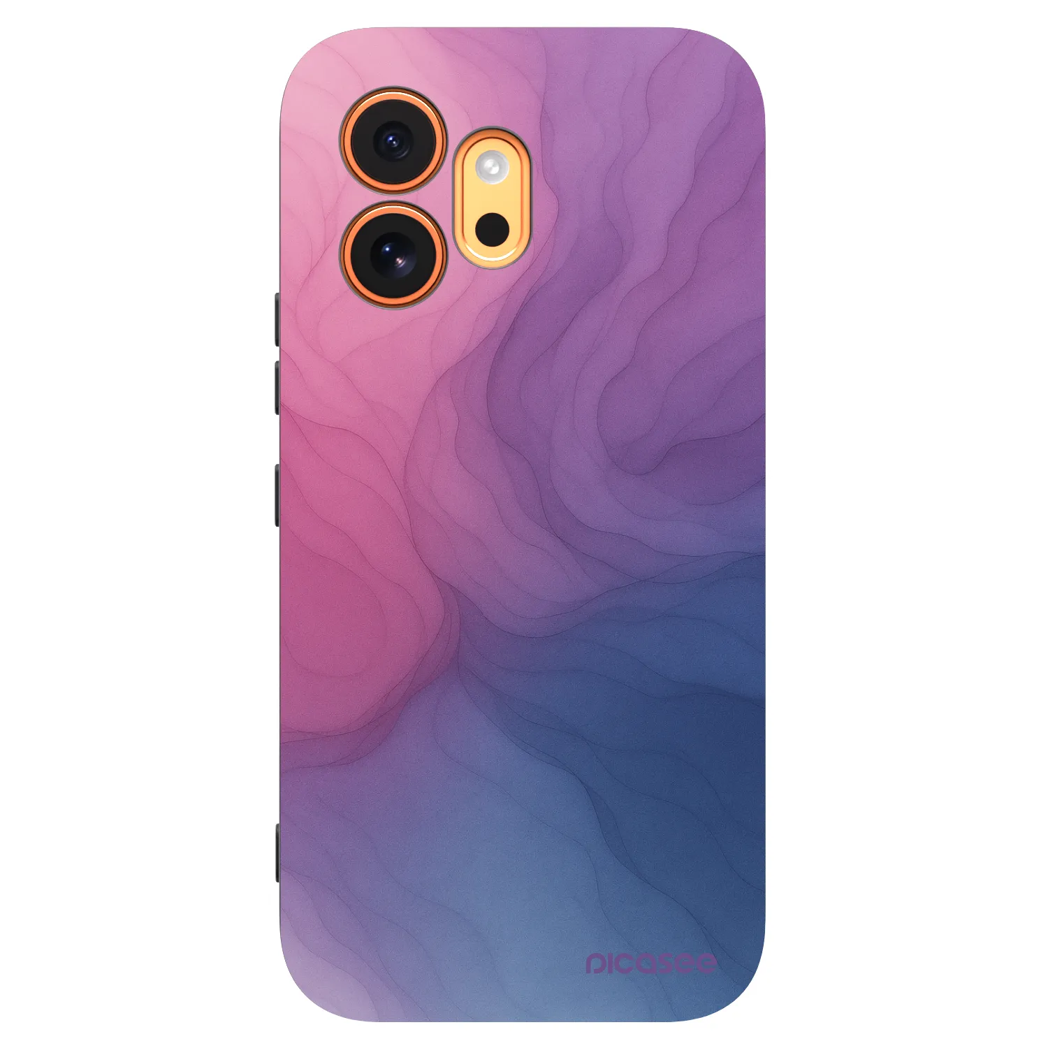 Picasee fekete szilikon tok az alábbi mobiltelefonokra Honor 600 - Silk
