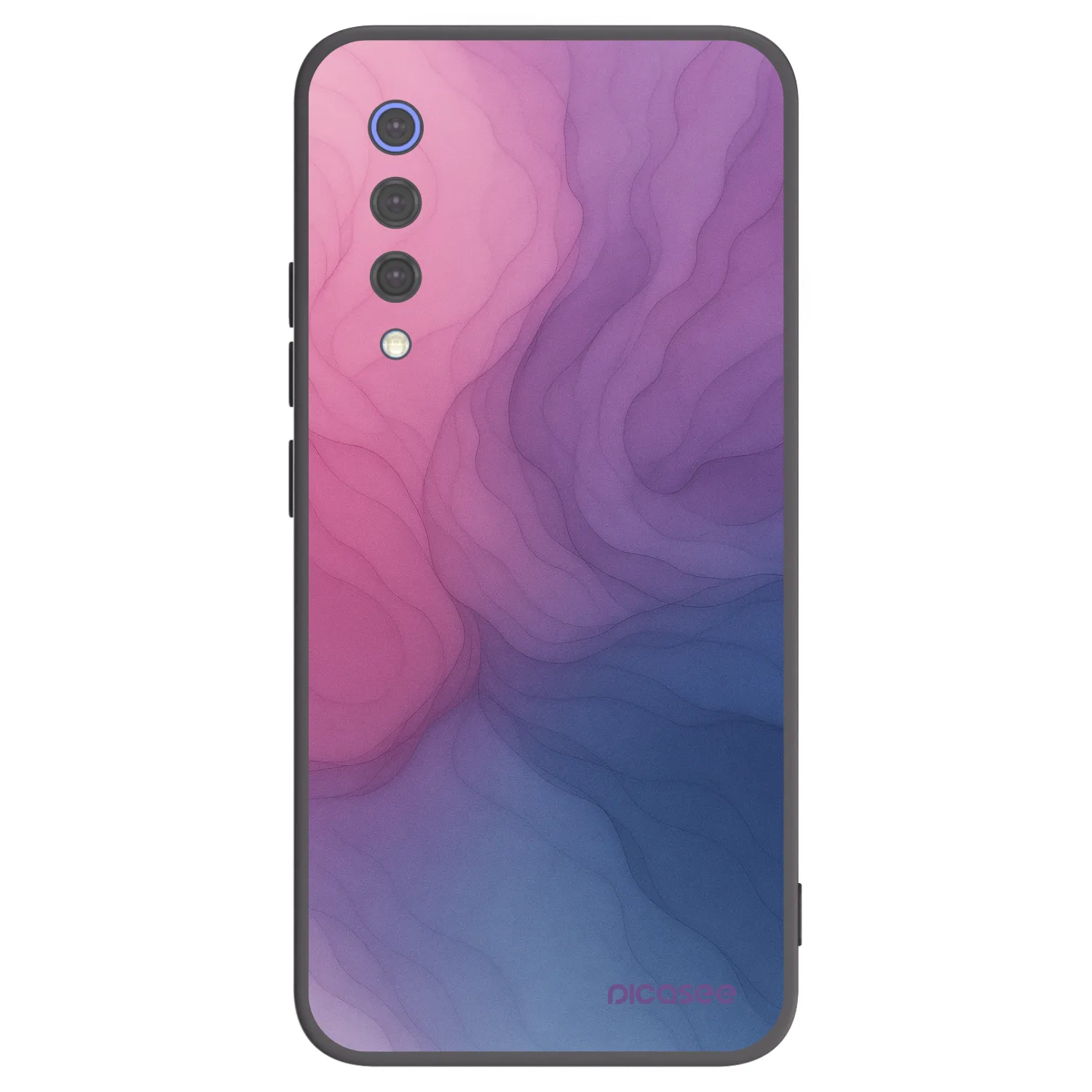 Picasee fekete szilikon tok az alábbi mobiltelefonokra Xiaomi Mi 9 SE - Silk