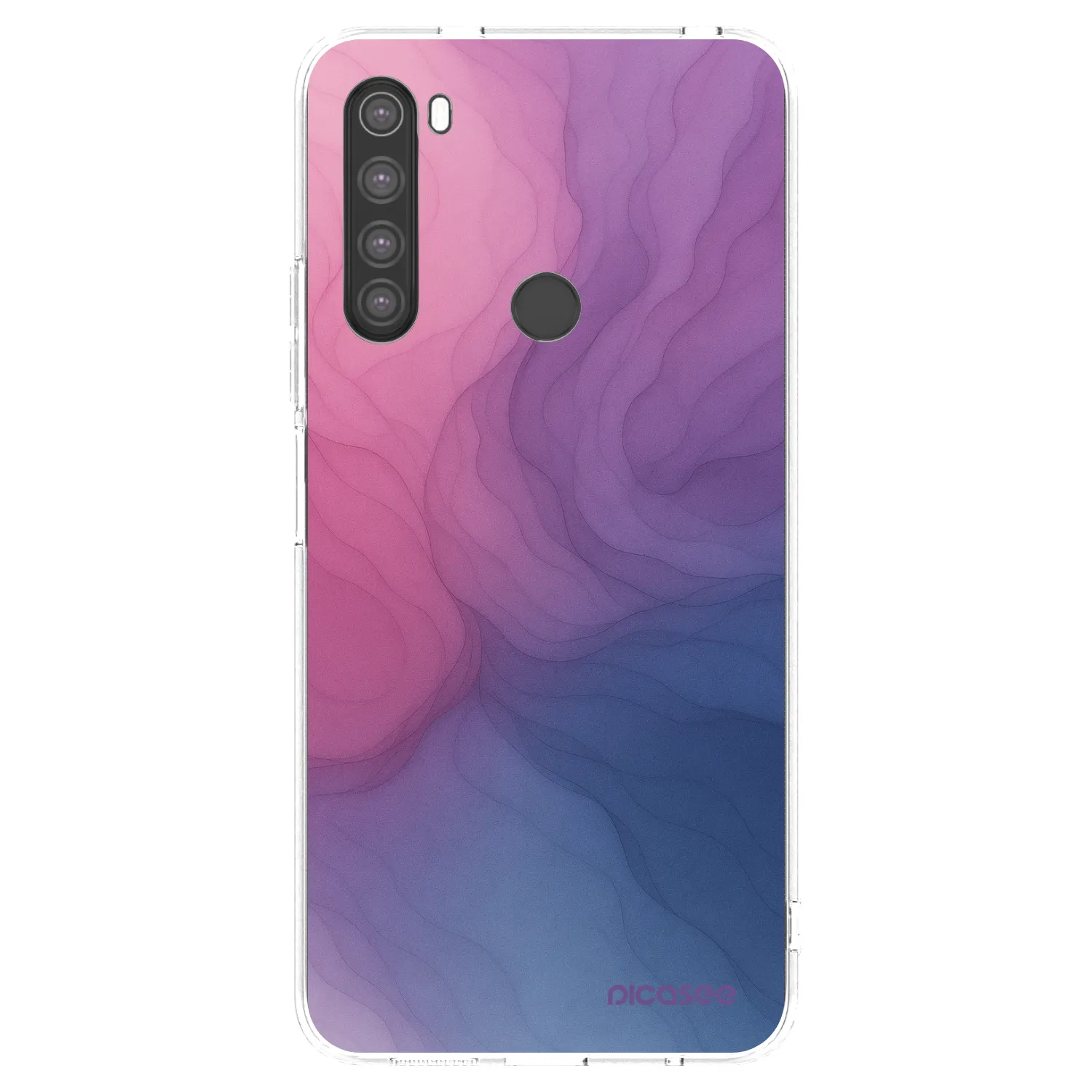 Picasee átlátszó szilikon tok az alábbi mobiltelefonokra Xiaomi Redmi Note 8 - Silk