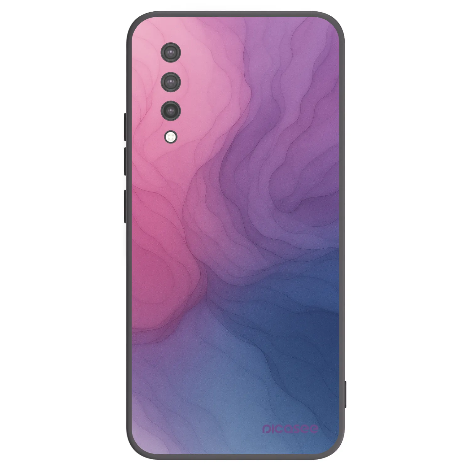 Picasee fekete szilikon tok az alábbi mobiltelefonokra Xiaomi Mi 9 Lite - Silk