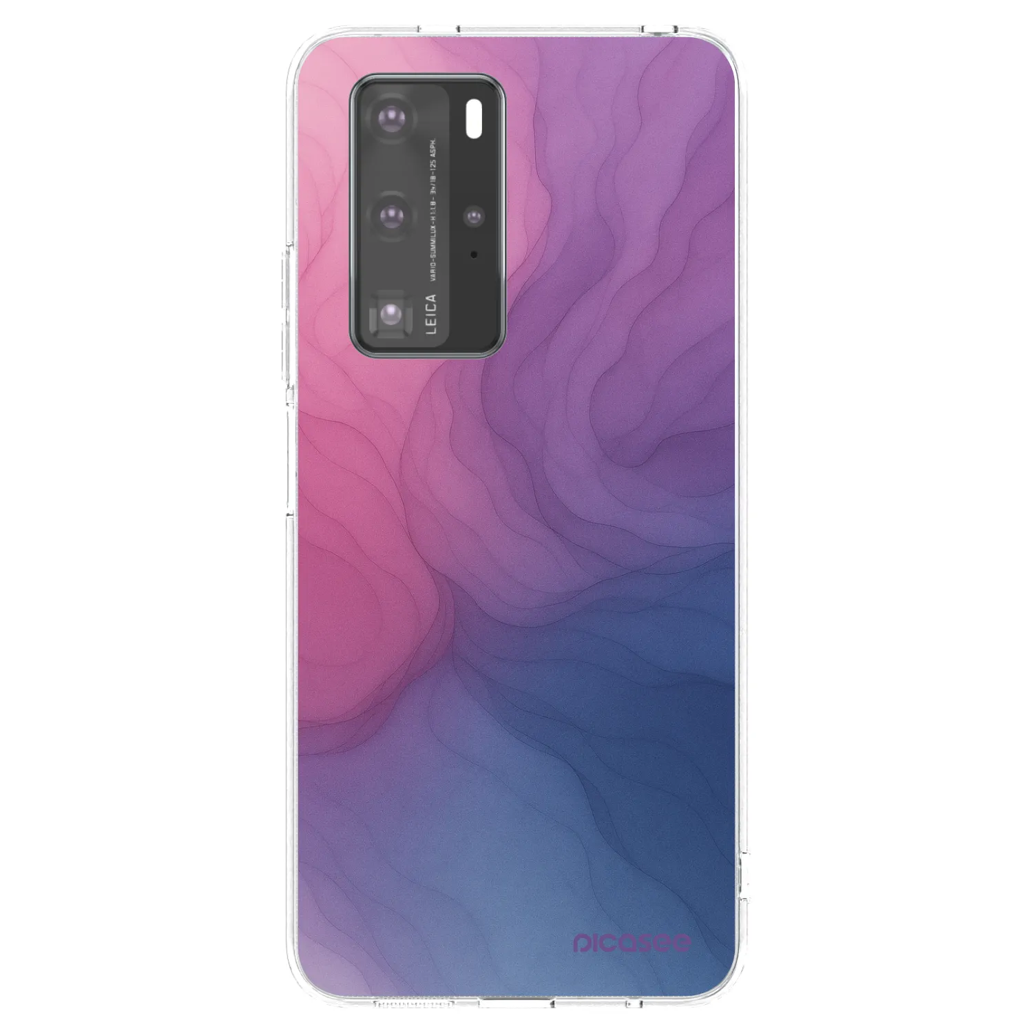 Picasee átlátszó szilikon tok az alábbi mobiltelefonokra Huawei P40 Pro - Silk