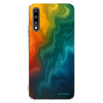 Picasee átlátszó szilikon tok az alábbi mobiltelefonokra Honor 9X Pro - Solar