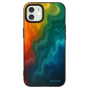 Picasee fekete szilikon tok az alábbi mobiltelefonokra Apple iPhone 12 - Solar