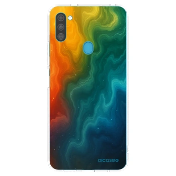 Picasee átlátszó szilikon tok az alábbi mobiltelefonokra Samsung Galaxy M11 - Solar