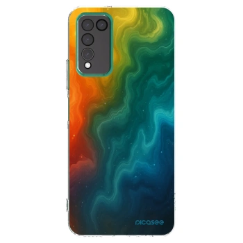 Picasee átlátszó szilikon tok az alábbi mobiltelefonokra Honor 10X Lite - Solar