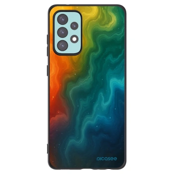 Picasee fekete szilikon tok az alábbi mobiltelefonokra Samsung Galaxy A72 A725F - Solar