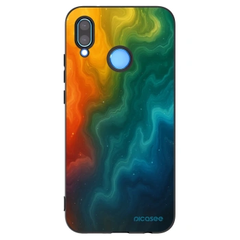 Picasee fekete szilikon tok az alábbi mobiltelefonokra Huawei P20 Lite - Solar