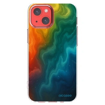 Picasee átlátszó szilikon tok az alábbi mobiltelefonokra Apple iPhone 13 mini - Solar